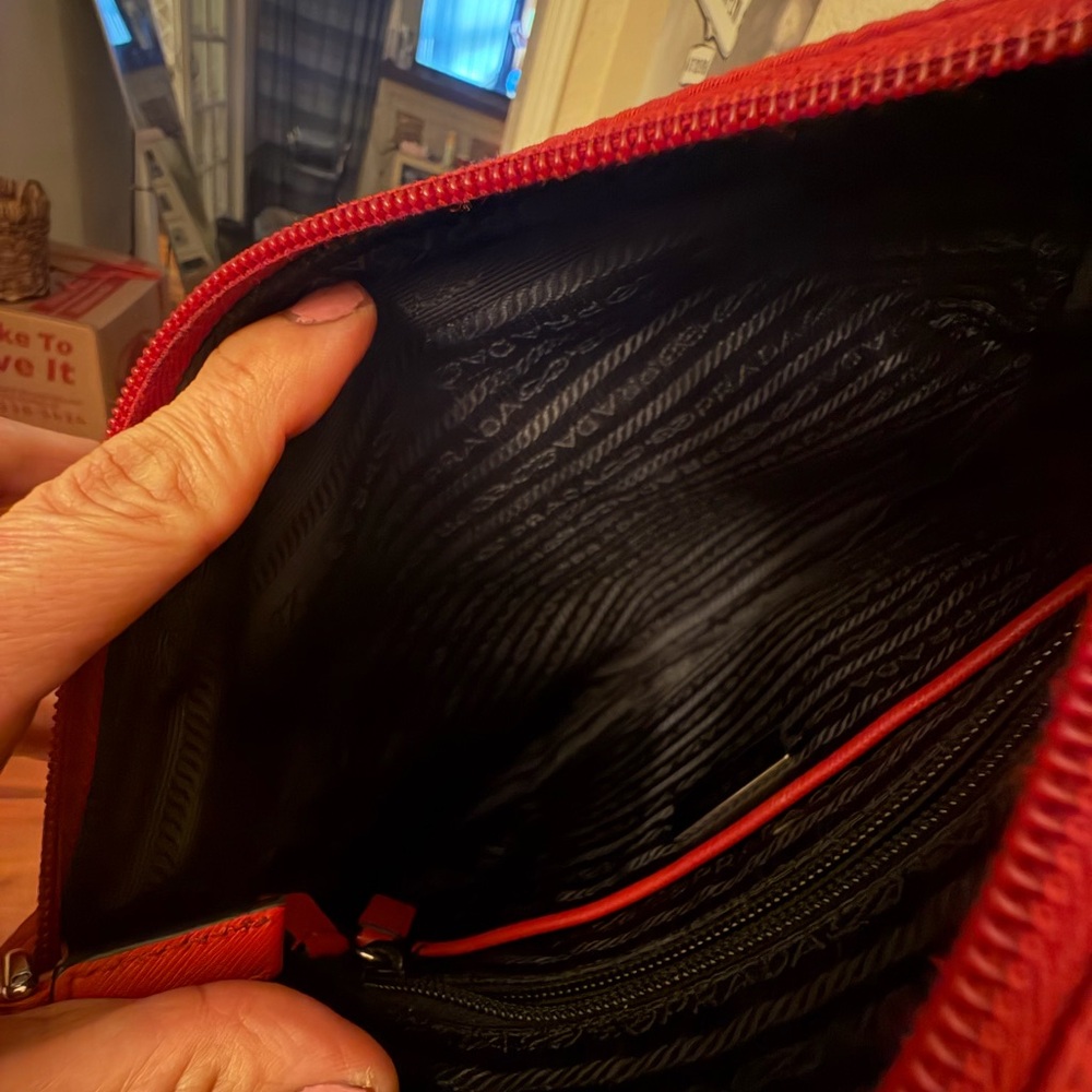 Prada Scarlet Messenger Bag - Picture 6 of 10